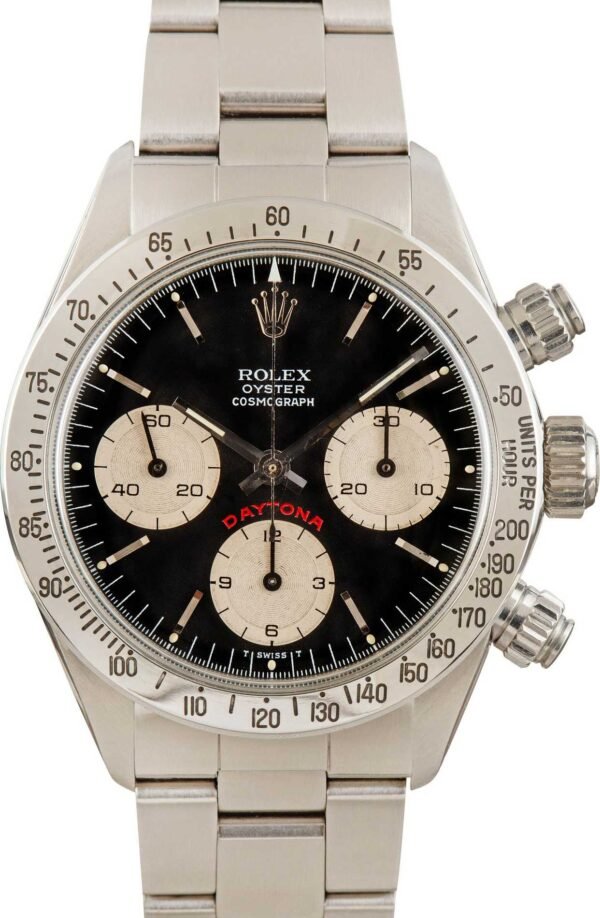 Vintage Rolex Daytona ref 6265 Black Dial - Image 5