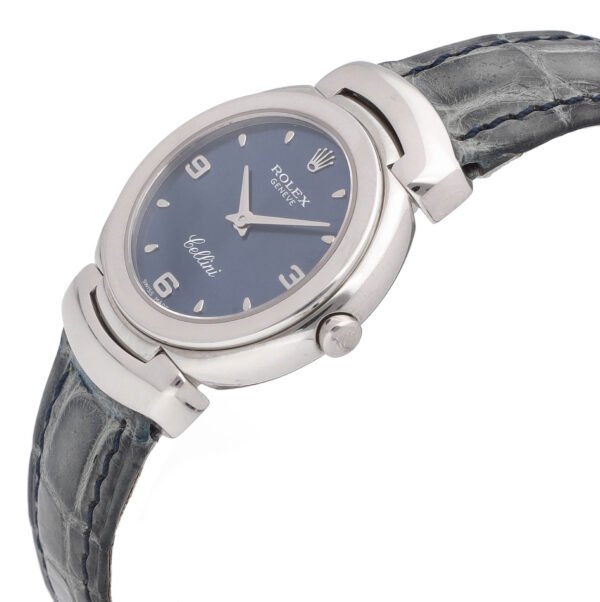 Ladies Rolex Cellini 6621 Blue Dial - Image 2