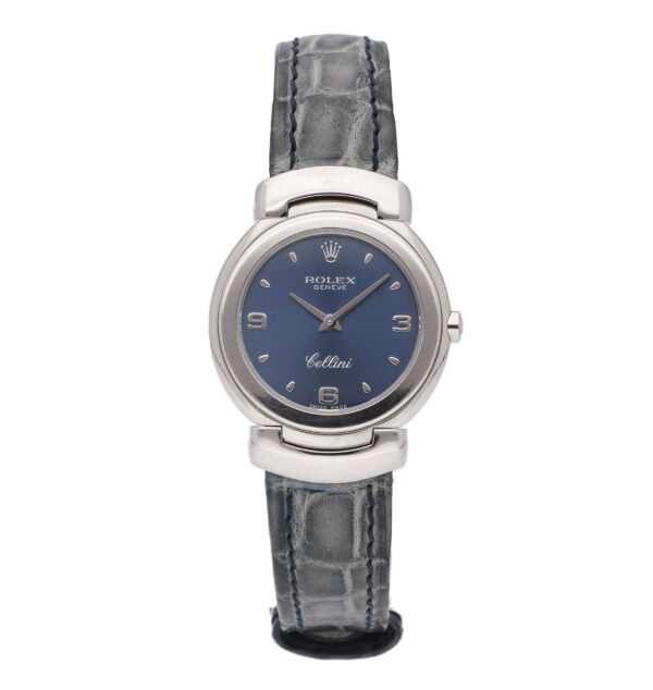 Ladies Rolex Cellini 6621 Blue Dial - Image 3