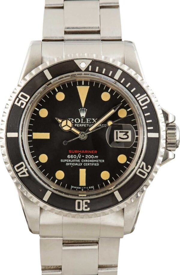 Vintage Rolex 1680 Red Submariner - Image 6