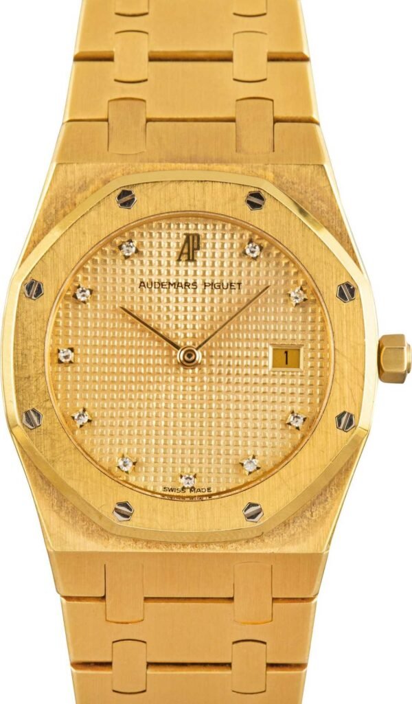 Audemars Piguet Royal Oak Champagne Diamond Dial - Image 5