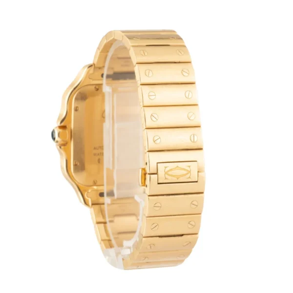 Santos de Cartier Watch 18k Yellow Gold - Image 4