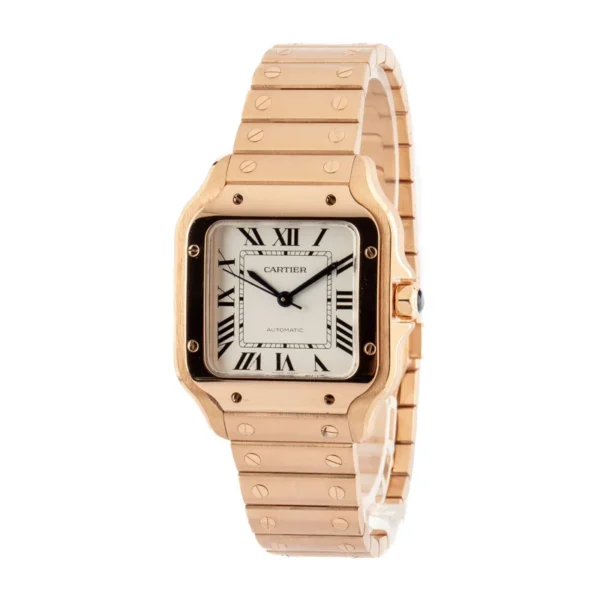 Cartier Santos De Cartier 18k Rose Gold - Image 2