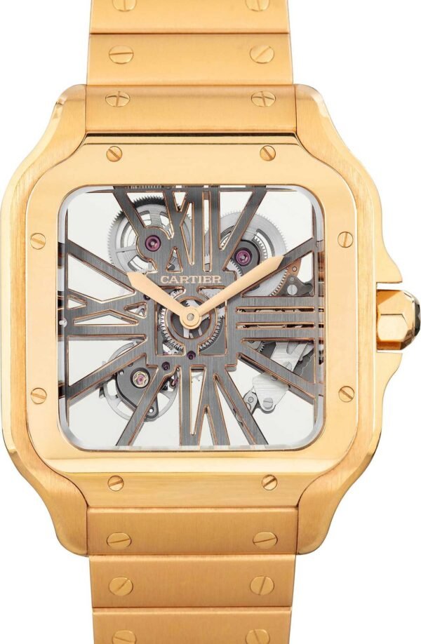 Santos de Cartier Skeleton Dial - Image 6