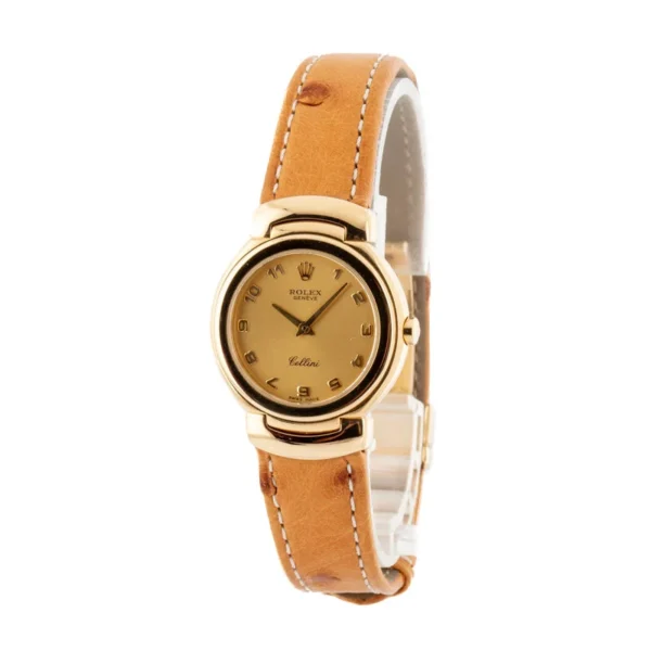 Ladies Rolex Cellini 6621 18k Yellow Gold - Image 2