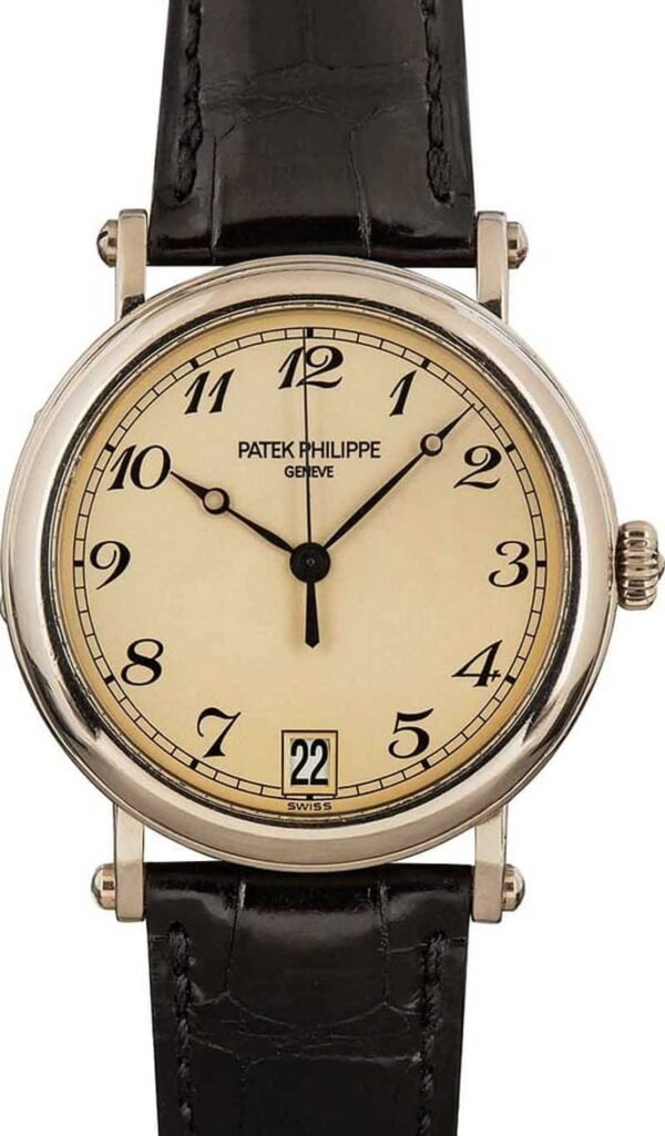 Patek Philippe Calatrava 18k White Gold - Image 5