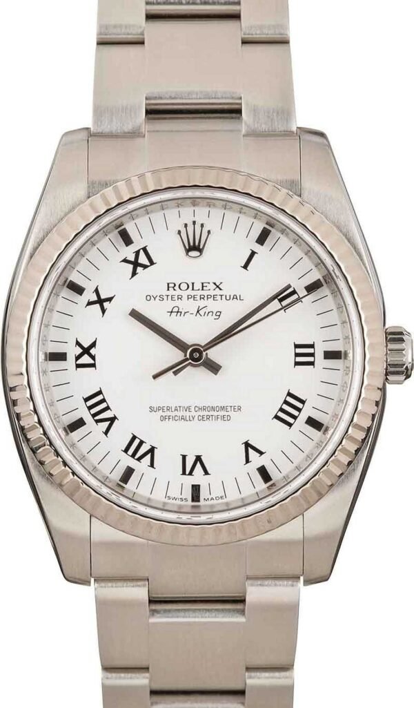 Rolex Air-King 114234 White Gold - Image 2