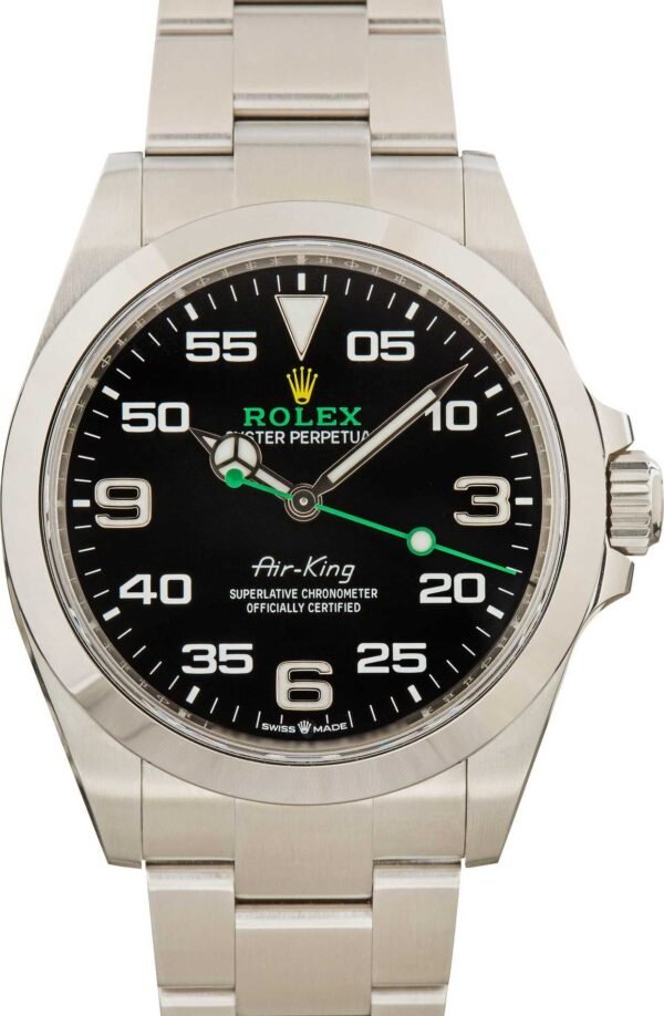 Rolex Air-King 126900 Black Arabic Dial - Image 2