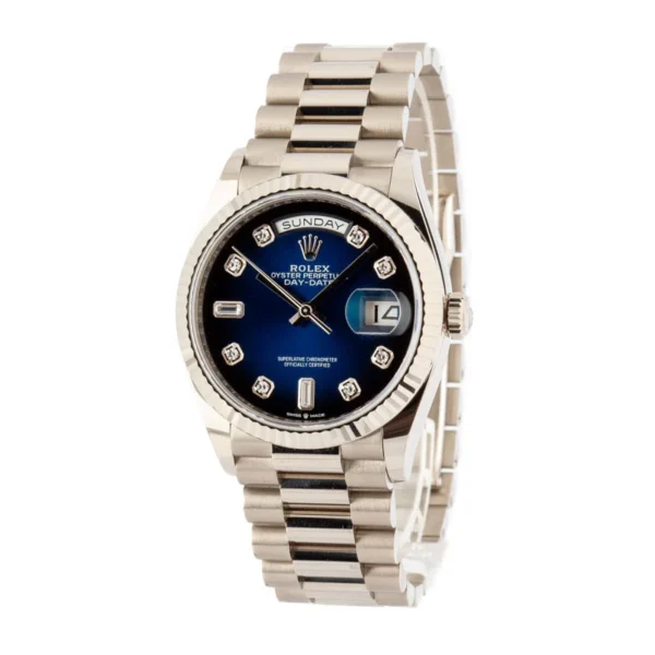 Rolex Day-Date President 128239 Blue Diamond Dial