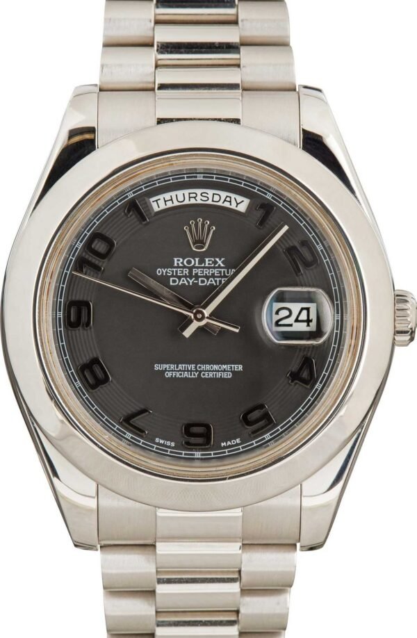 Rolex Day-Date II ref 218206 Platinum - Image 3