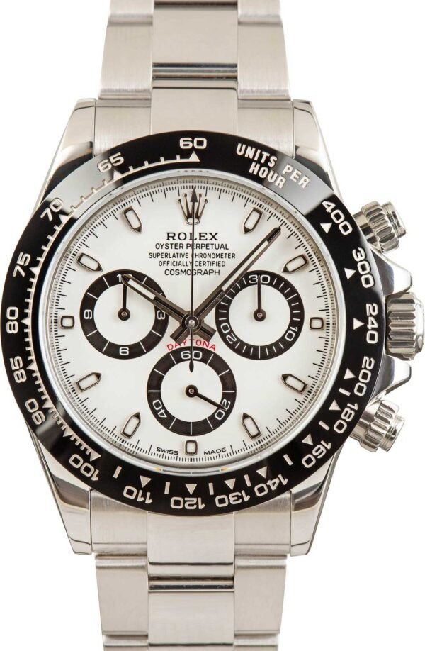 Rolex Ceramic Daytona 116500 White Dial - Image 6