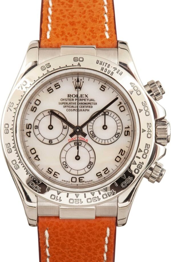 Mens Rolex Daytona 116519 White Gold - Image 4