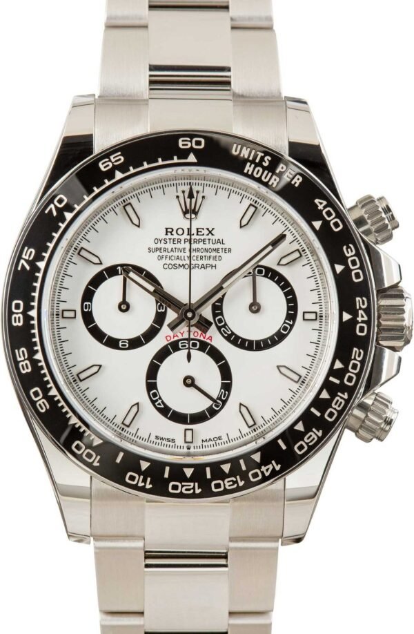 Pre-owned Rolex Daytona Ref 126500 White Dial - Image 2