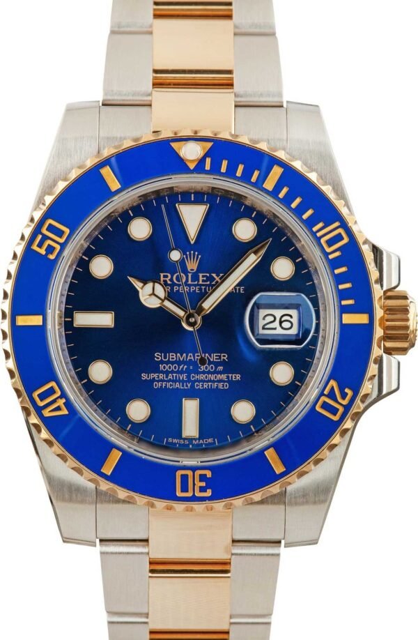 Rolex Submariner 116613 Blue Ceramic Bezel - Image 2