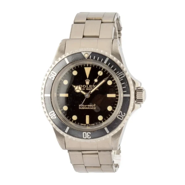 Vintage Rolex Submariner 5513 Stainless Steel