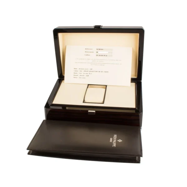Patek Philippe Grand Complications Perpetual Calendar Chronograph Silver Dial - Image 6