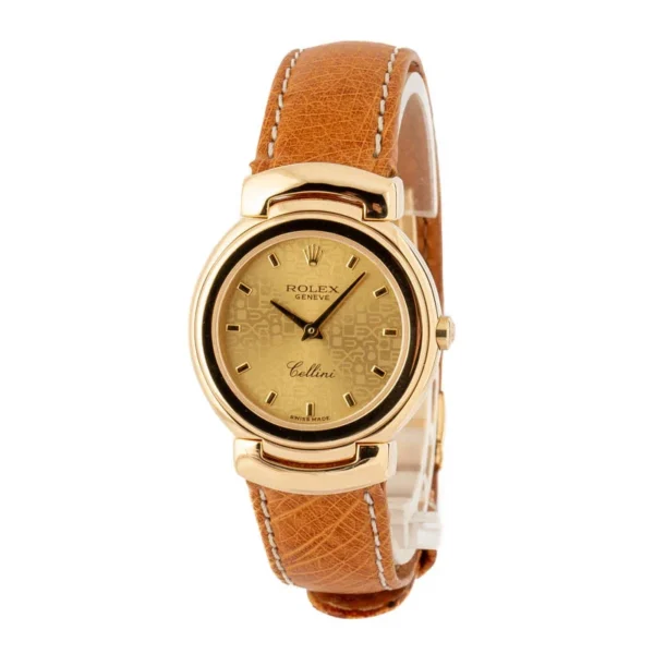 Ladies Rolex Cellini 6621 18k Yellow Gold